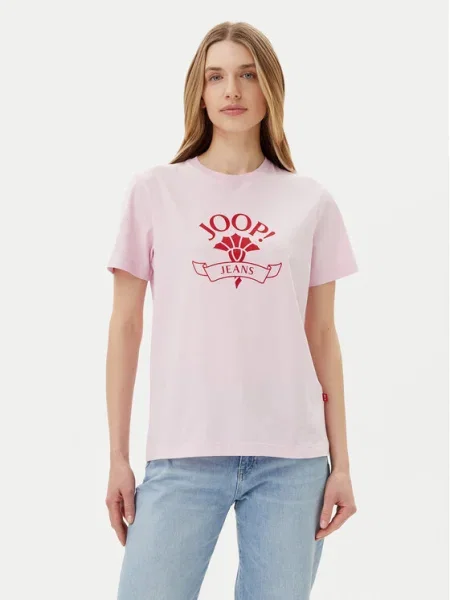 JOOP! Jeans Tričko Toldi ružová