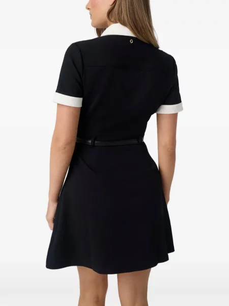 Cu centură rochie mini Guess negru