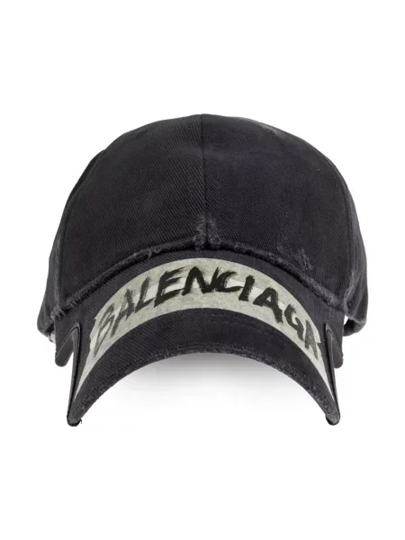 Czapka z daszkiem Balenciaga niebieska