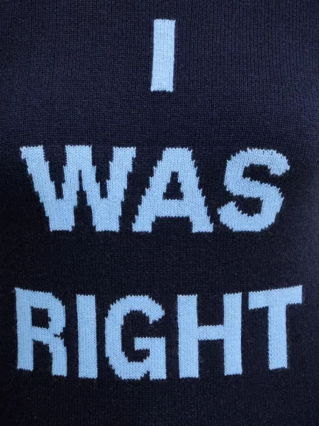 Вовняний светр MAX&Co. легкий синій