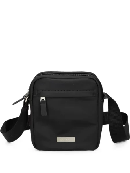 Geantă Calvin Klein cu autograf negru