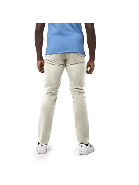 Pantaloni chino Leone 1947 galben