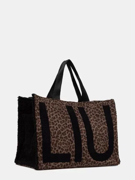 Liu Jo Geantă shopper Riccy | shearling maro