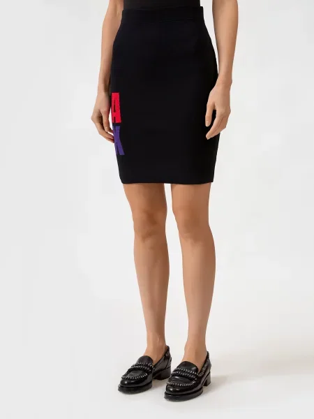 Спідниця Armani Exchange чорна