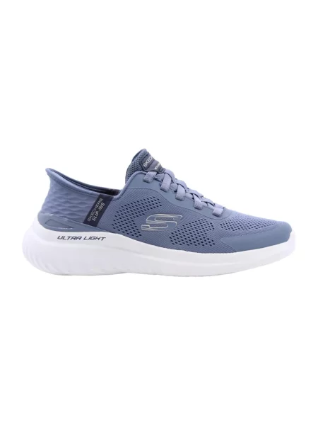 Sneakersy Skechers niebieskie