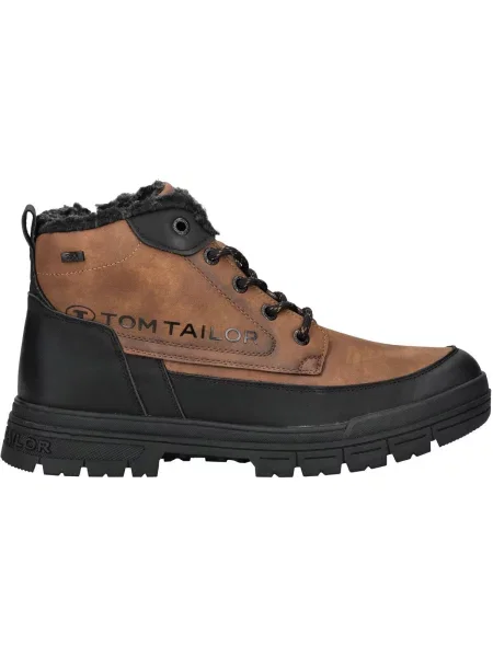 Boty Tom Tailor Stiefelette černé