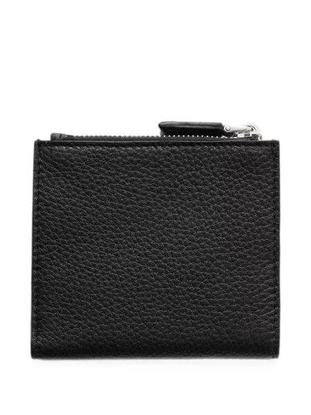Кожено портмоне Prada черно
