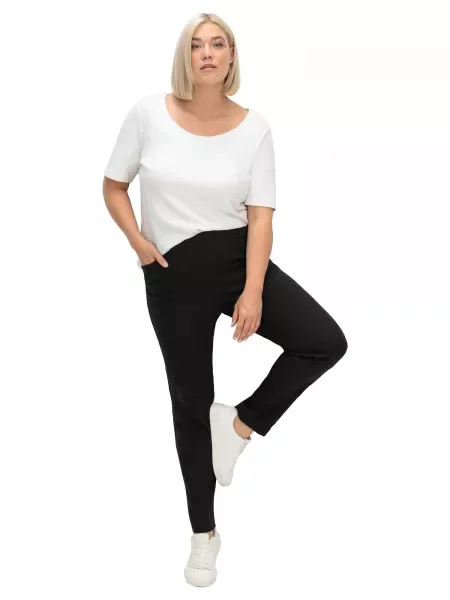 SHEEGO Pantaloni negru