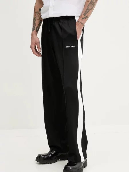 Spodnji del trenirke Guess Jeans črna