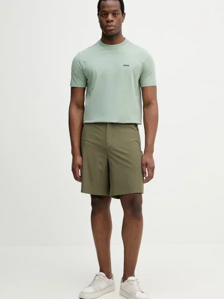 Футболка Boss Green зеленая