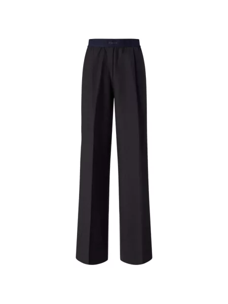 Pantaloni palazzo Pinko de lână gri
