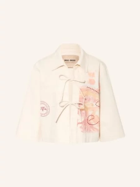 Mos Mosh Kurtka Dżinsowa Mmlulo Z Rękawami weiss