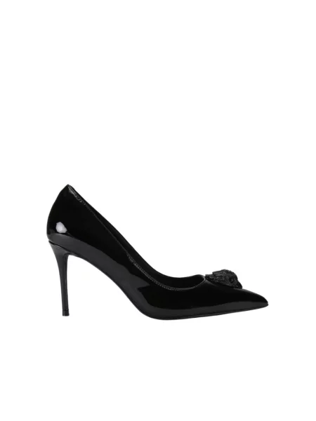 Czółenka Kurt Geiger London skórzana czarna