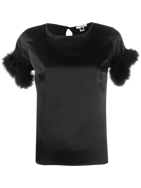 Bluzka Gilda & Pearl z perełkami czarna