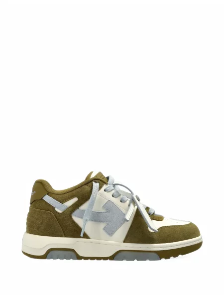 Sneakerși Off-white business alb