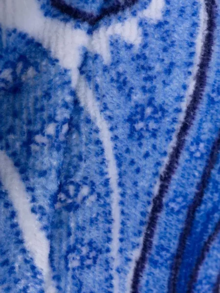 Župan Etro Home s potiskem s paisley potiskem modrý