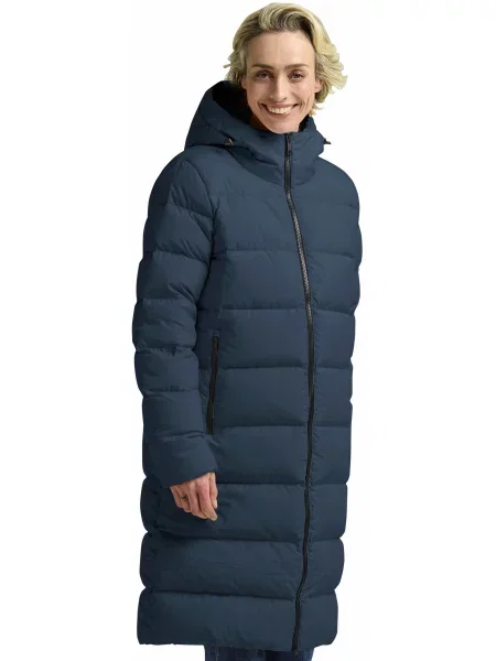 Пуховик Jack Wolfskin Frozen palace coat w rds синій