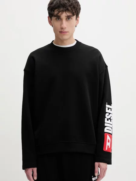 DIESEL Majica rdeča bela črna