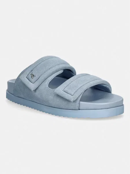 Natikači iz semiša Patrizia Pepe modra