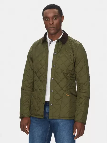 Barbour Geacă Heritage Liddesdale Tailored Fit verde