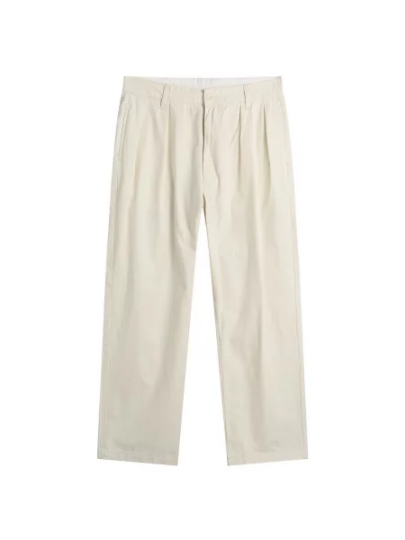 Spodnie Service Works z twillu białe