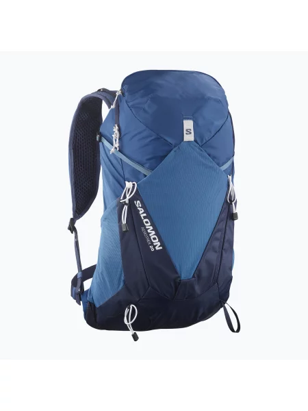 Pánský turistický batoh Salomon Aerotrek 20 l S-M p poseidon/black iris/dark blue černý