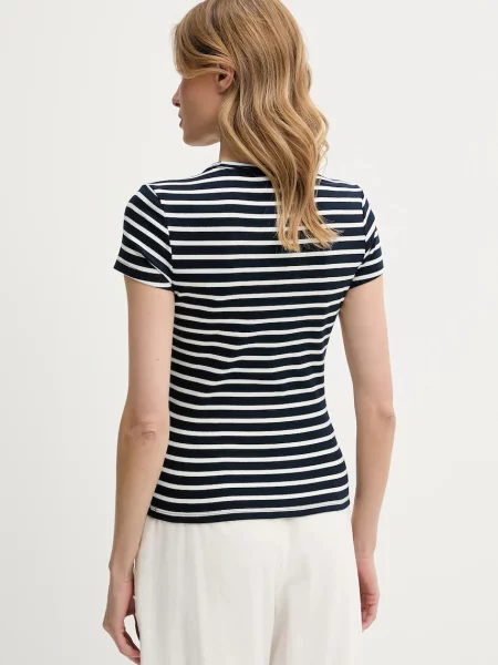 Tommy Jeans basic tričko dámske s elastanom