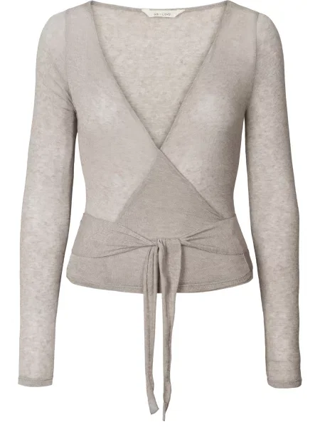 Gai+Lisva Tričko Anne světle šedá