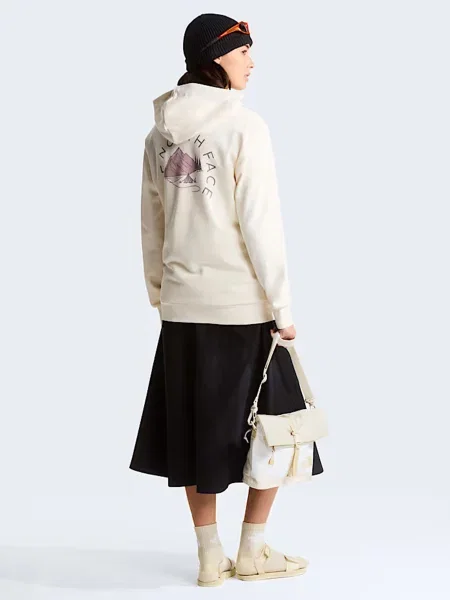 Графический худи The North Face белое