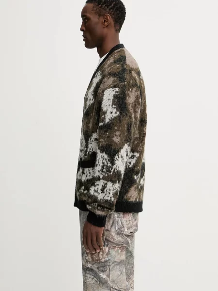 Carhartt WIP kardigan z dodatkiem wełny Merton Cardigan multicolor