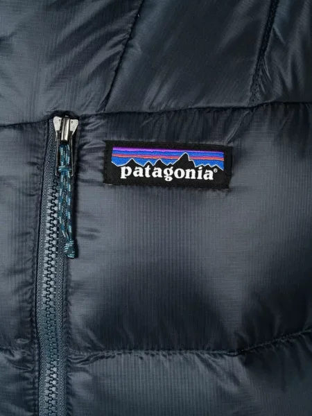 Μπουφάν Patagonia με κουκούλα μπλε