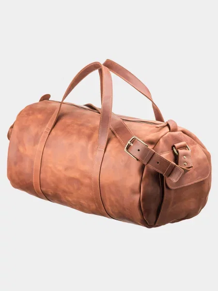 Grande Pelle Дорожня сумка Унісекс Шкіра коричневий