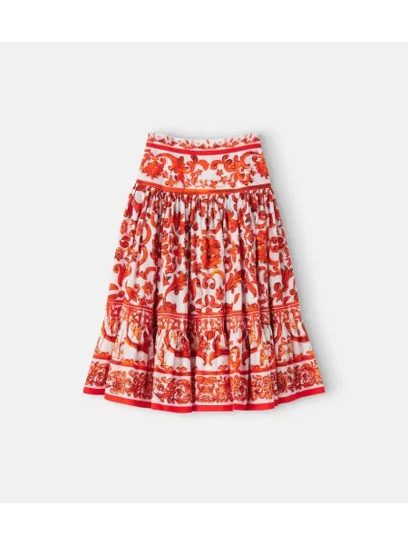 Gyerek szoknya Dolce&gabbana narancsszínű