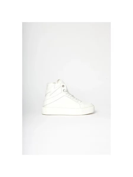 Sneakersy Zadig&voltaire skórzane na platformie białe