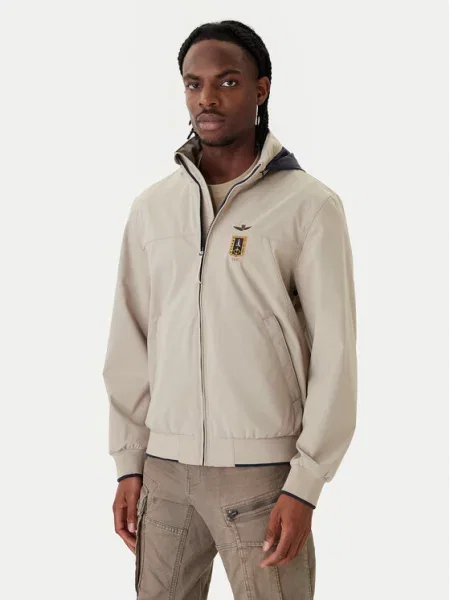 Бомбер Aeronautica Militare бежевый