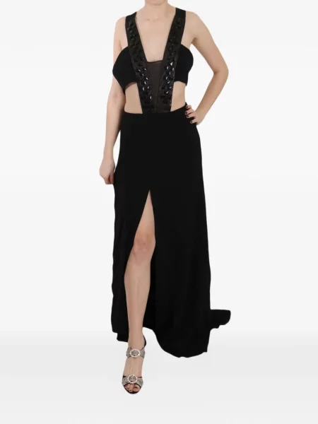 Rochie maxi John Richmond negru