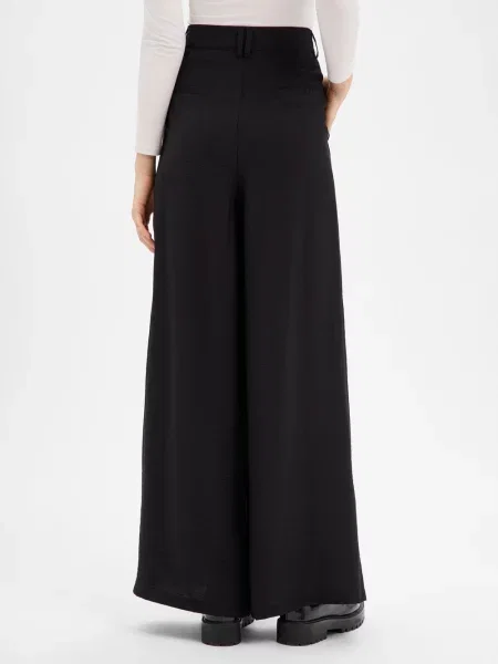Guido Maria Kretschmer spodnie materiałowe Finja Kobiety Sztuczne włókno jednolity 34 czarny