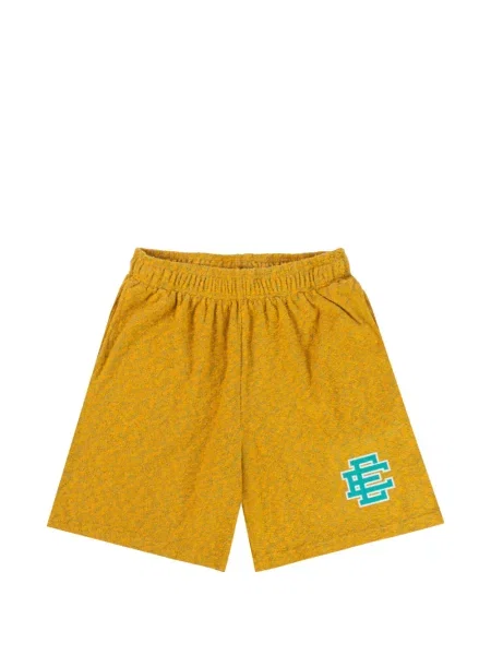 Bouclé pantaloni scurți Eric Emanuel galben