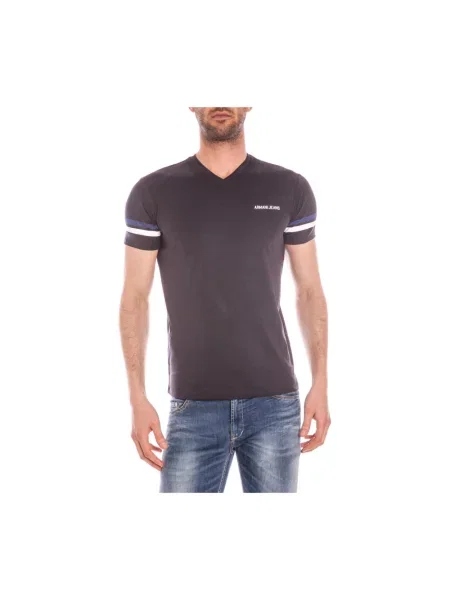 Koszulka Armani Jeans niebieska