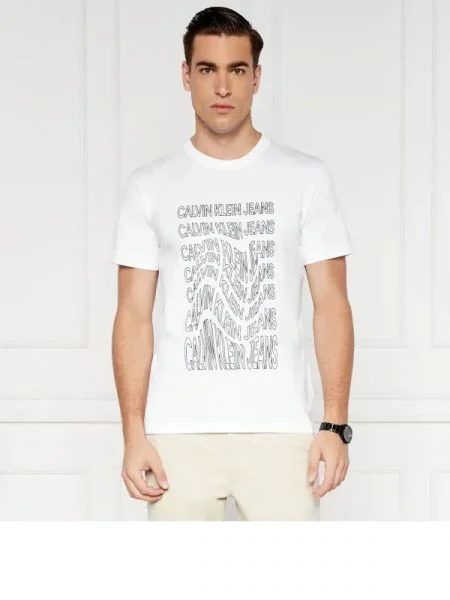 CALVIN KLEIN JEANS Póló fehér