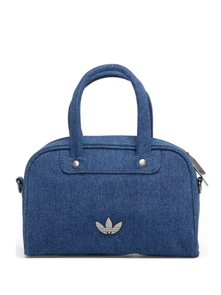 Șnur de strângere pantaloni Adidas alergare cu autograf albastru