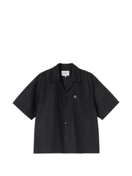 Košeľa s krátkym rukávom Carhartt Wip čierna