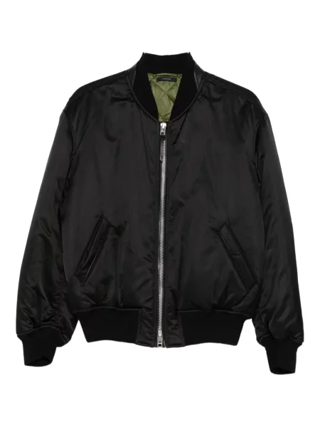 Копринено яке тип бомбър Tom Ford черно