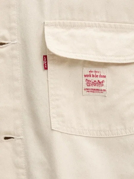 Blugi evazați Levi's® din piele de căprioară albastru