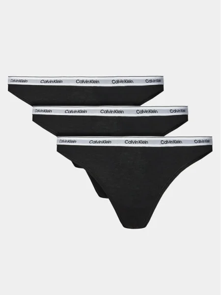 Calvin Klein Underwear Tangá čierna