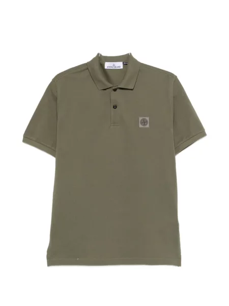 Polo Stone Island cu strasuri verde