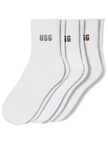 Pančuchové nohavičky Ugg s autogramom biela
