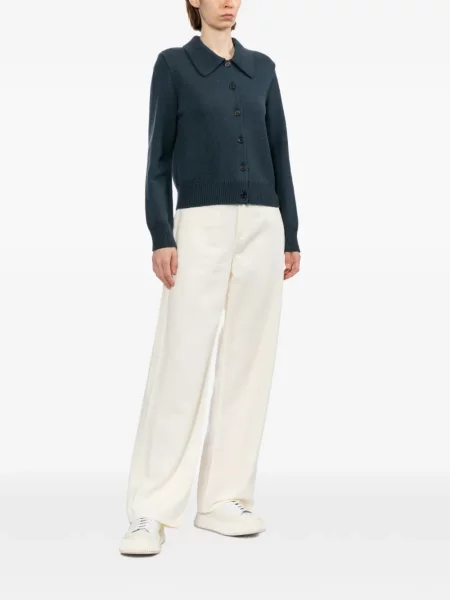 Gulerat cardigan A.p.c. albastru