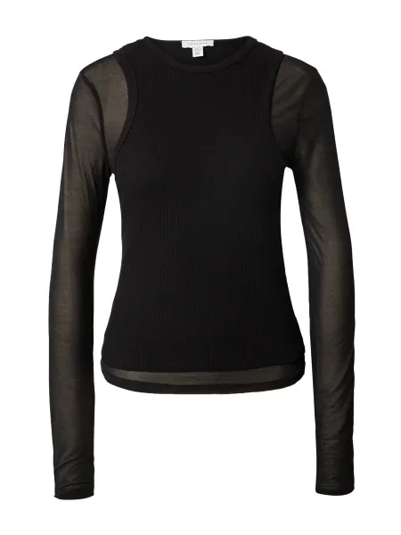 TOPSHOP Tricou negru