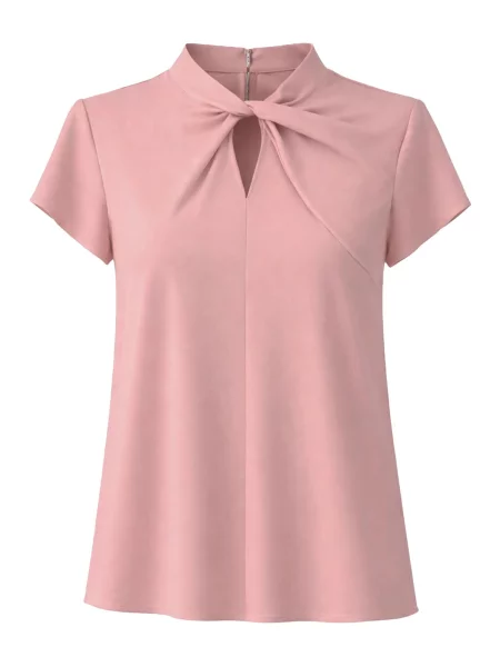 REGINA FASHION Blúzka Elegance Twist Blouse' ružová